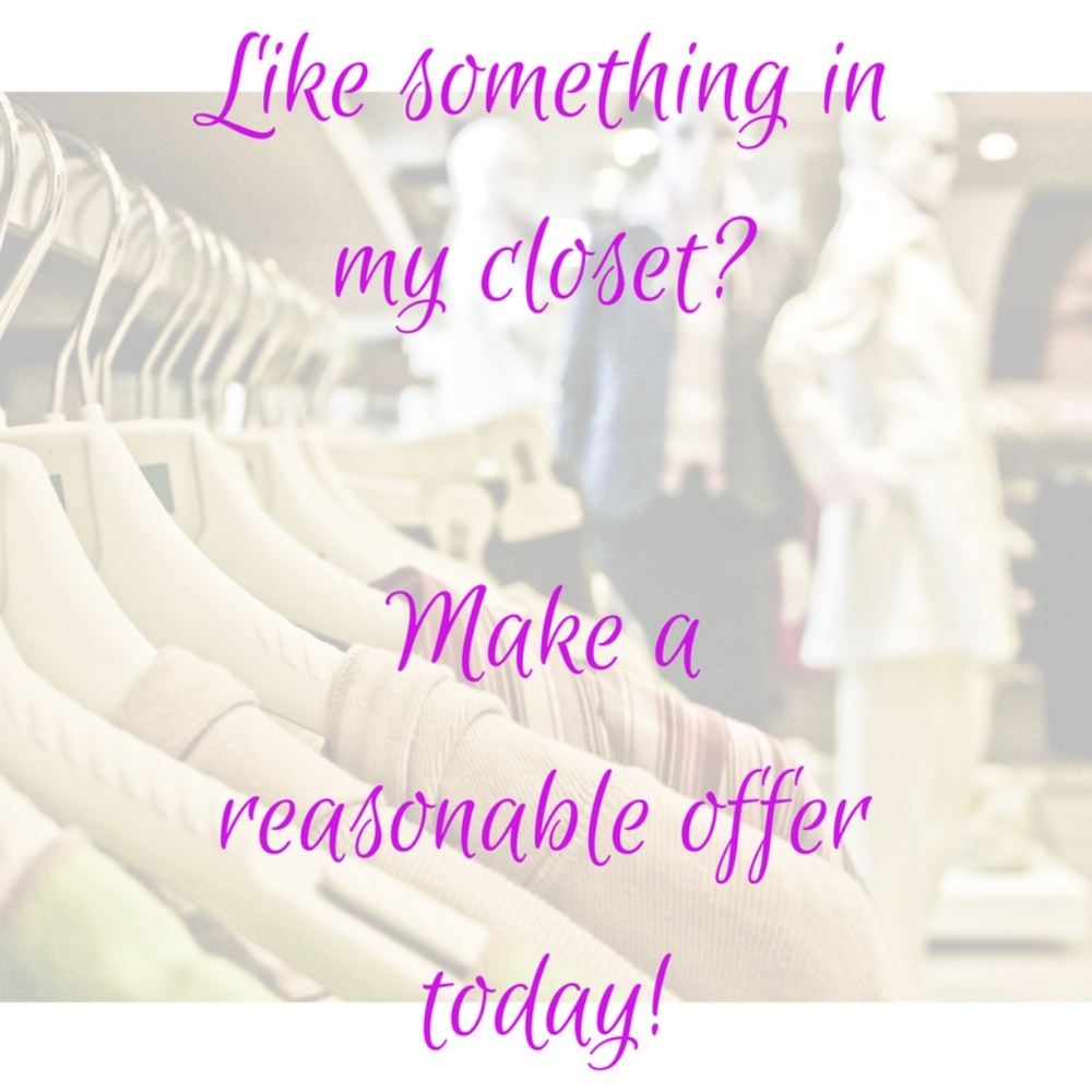 Make a reasonable offer!
